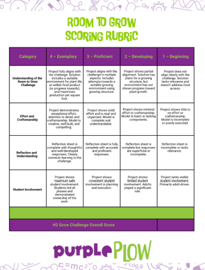 Challenge Rubric